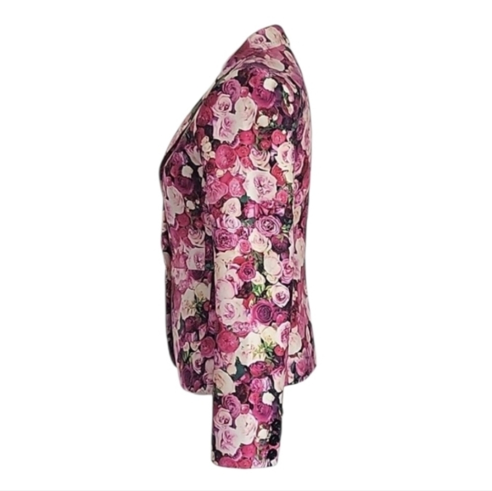 Kate Spade New York Rose Print Millie Blazer Size 0 - Picture 5 of 14